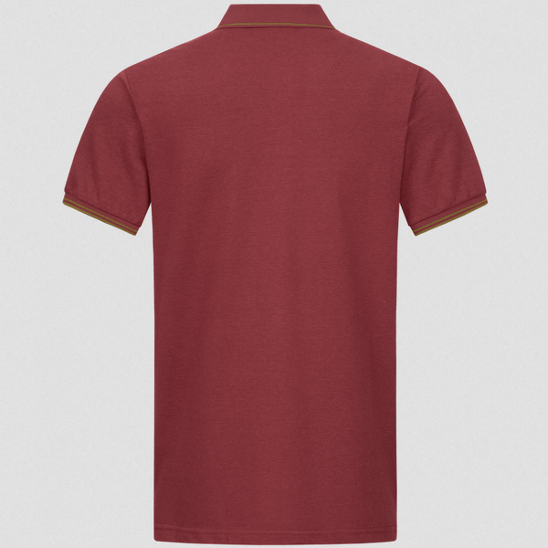 Tricou Polo Blaser 22 Bordeaux - Eleganță Outdoor, Confort Superior - 3