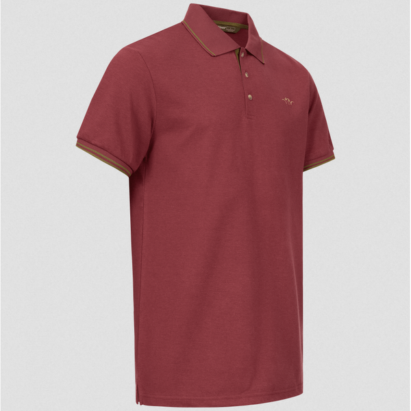 Tricou Polo Blaser 22 Bordeaux - Eleganță Outdoor, Confort Superior - 4