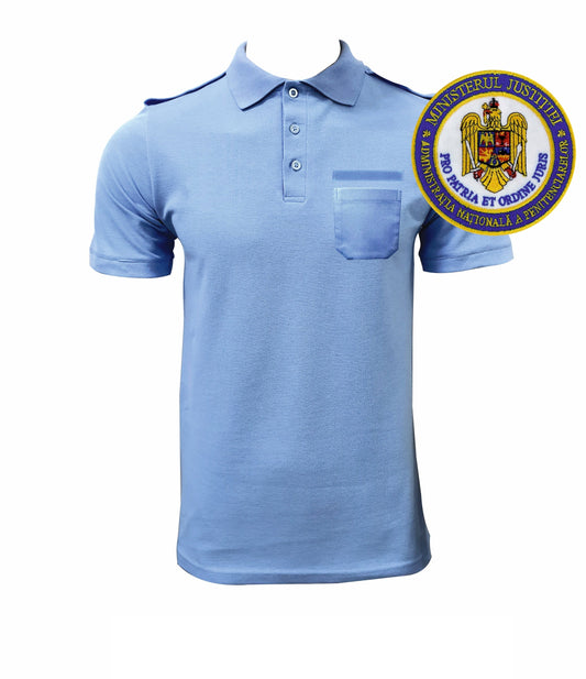 Tricou Polo BLEU - Poliția Penitenciară Damă