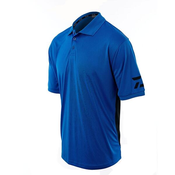 Tricou Polo Daiwa Bleu - Confort și Stil Pescar - 1