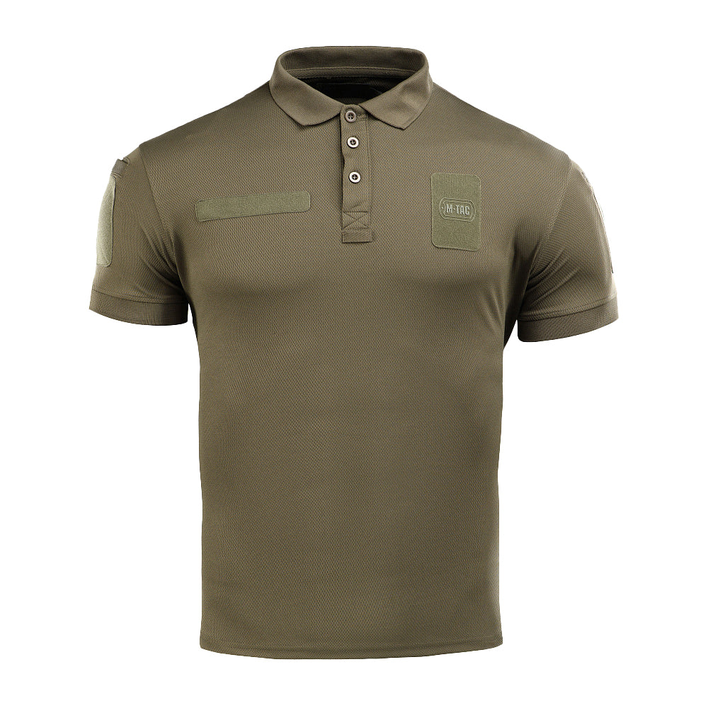 Tricou Polo Elite Tactical Coolmax M-Tac - Olive Performant