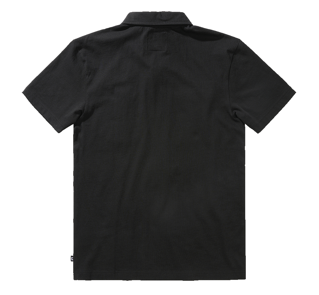 Tricou Polo Jon Short Sleeve Negru Brandit - Confort Tactic Zilnic