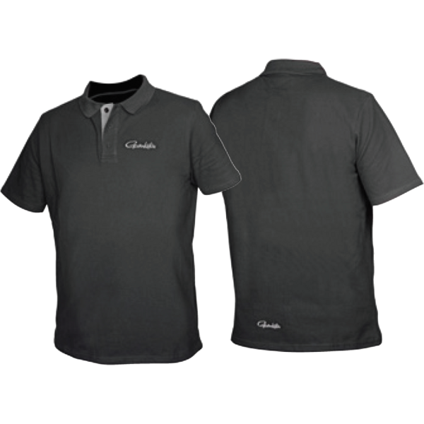 Tricou Polo Negru Gamakatsu - Confort Superior, Material Respirabil