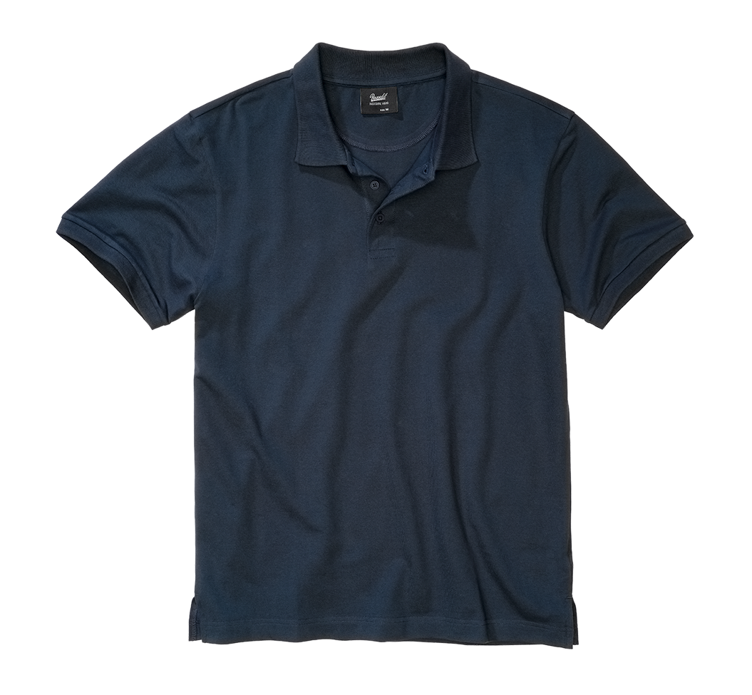 Tricou Polo Pique Short Sleeve Navy Brandit - Confort Tactic Superior