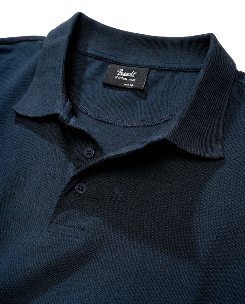 Tricou Polo Pique Short Sleeve Navy Brandit - Confort Tactic Superior