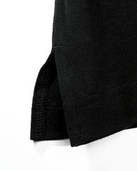 Tricou Polo Pique Short Sleeve Negru Brandit - Confort Robust Zilnic