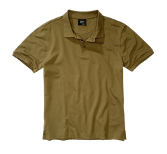 Tricou Polo Pique Short Sleeve Olive Brandit - Eleganță Funcțională