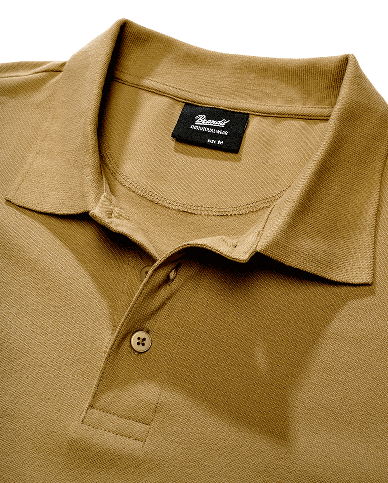 Tricou Polo Pique Short Sleeve Sand Brandit - Confort Tactic Zilnic