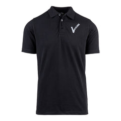 Tricou Polo Securitate V-logo Negru Fostex Garments® - Profesionalism și Confort Tactic