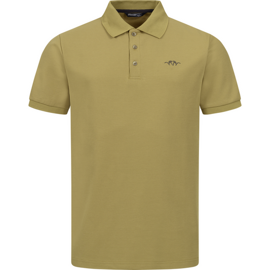 Tricou Polo Solid Blaser - Auriu Teren, Confort Outdoor, M - 1