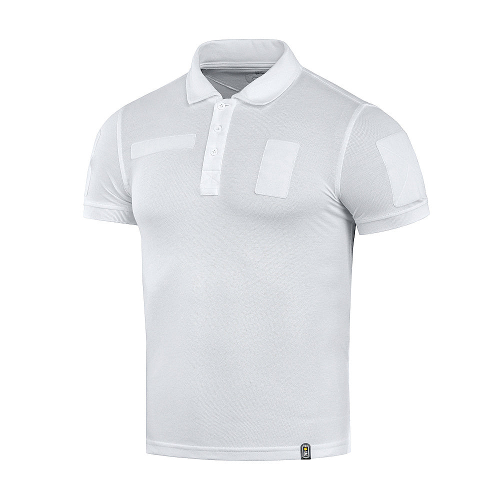 Tricou Polo Tactic 65/35 M-Tac - Alb Profesional