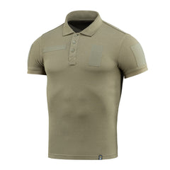 Tricou Polo Tactic 65/35 M-Tac - Tan, cu Panouri Velcro