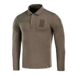 Tricou Polo Tactic M-Tac cu Mânecă Lungă - Dark Olive