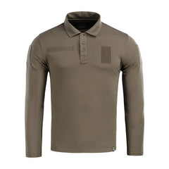 Tricou Polo Tactic M-Tac cu Mânecă Lungă - Dark Olive