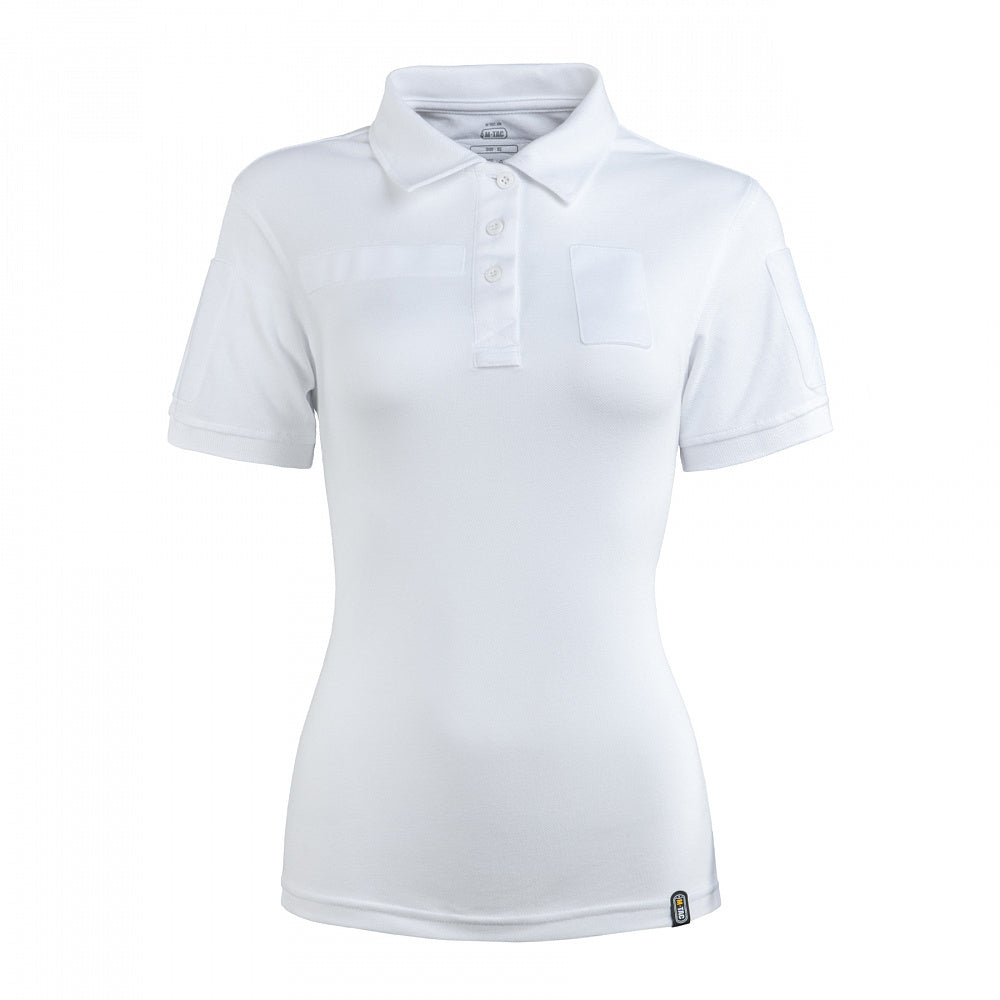 Tricou Polo Tactic M-Tac Lady 65/35 - Alb Femei