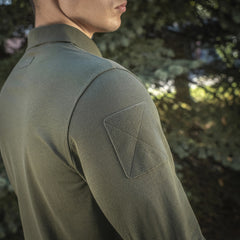 Tricou Polo Tactic M-Tac Mânecă Lungă - Army Olive