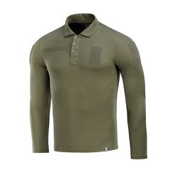 Tricou Polo Tactic M-Tac Mânecă Lungă - Army Olive