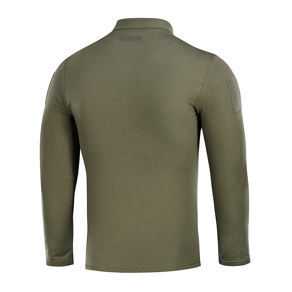 Tricou Polo Tactic M-Tac Mânecă Lungă - Army Olive