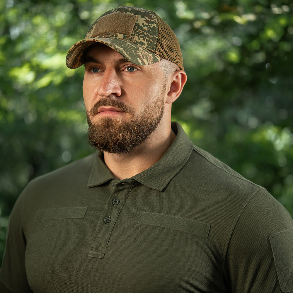 Tricou Polo Tactic Ranger 65/35 M-Tac - Army Olive