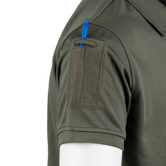 Tricou Polo Tactical Zip Quick Dry Ranger Green - Confort Rapid și Agilitate