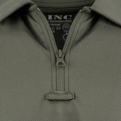 Tricou Polo Tactical Zip Quick Dry Ranger Green - Confort Rapid și Agilitate