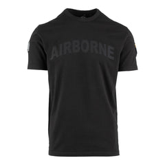 Tricou Premium 101st Airborne Negru - Stil Vintage Autentic și Durabil