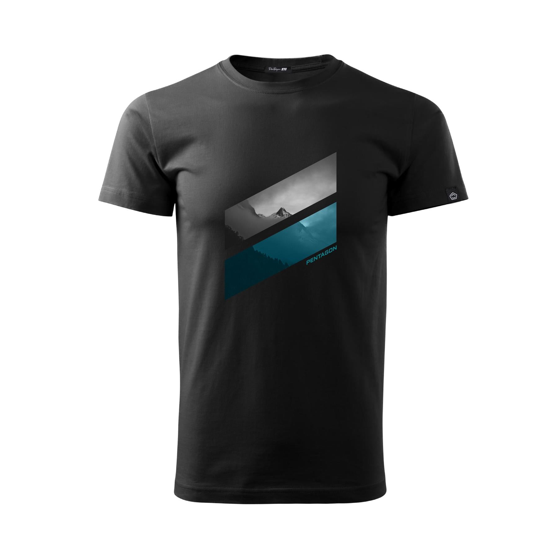 Tricou Prime T-Shirt "everest" -Ev Black Pentagon Tactical - Versatilitate și Confort Superior
