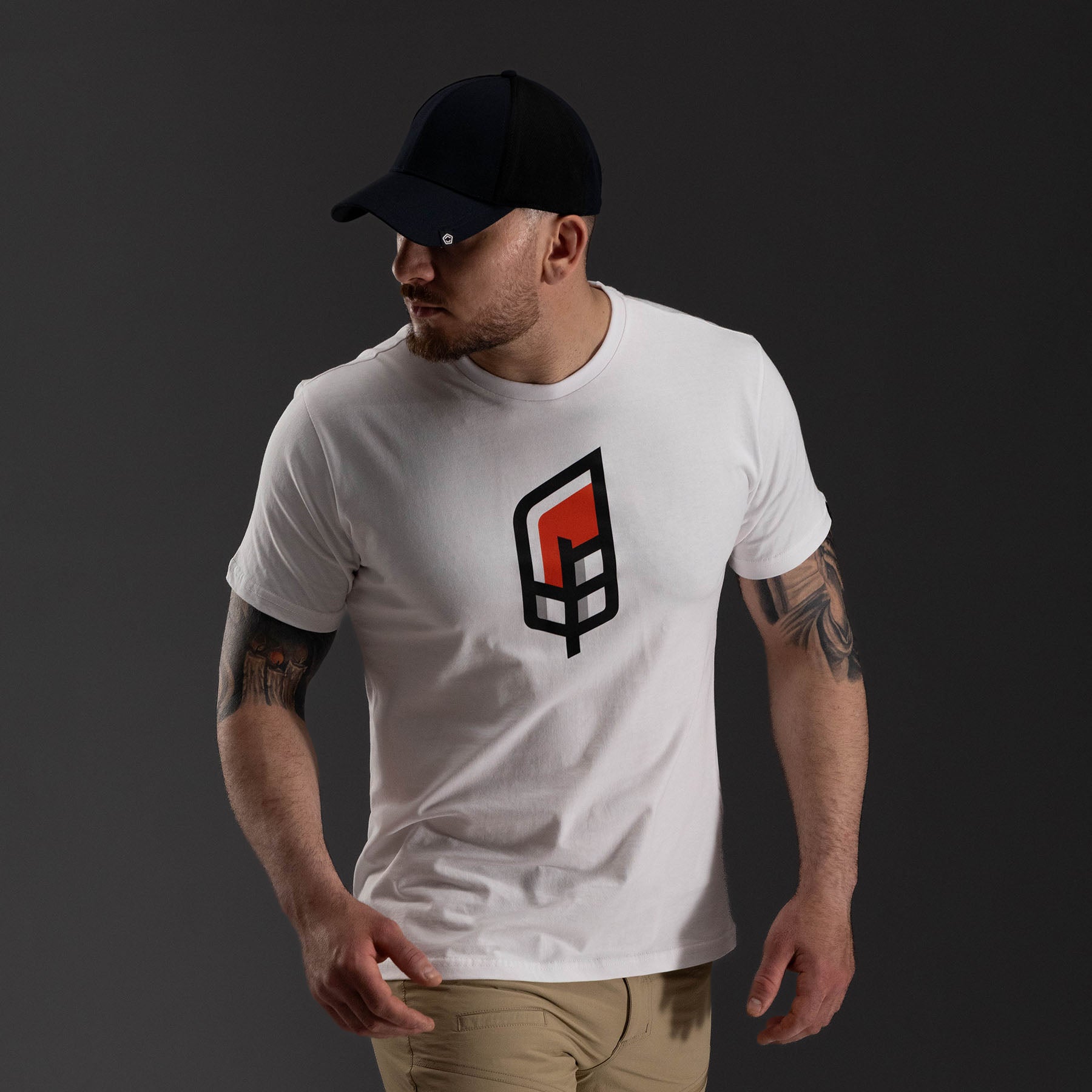 Tricou Prime T-Shirt "hawk" -Ha White Pentagon Tactical - Versatilitate și Confort Superior