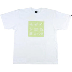 Tricou Print White Cotton DAIWA - Confort, Stil Pescuit Activ