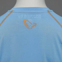 Tricou Protecție UV Savage Gear - Bonnie Blue, Mânecă Lungă, Aqua - 2