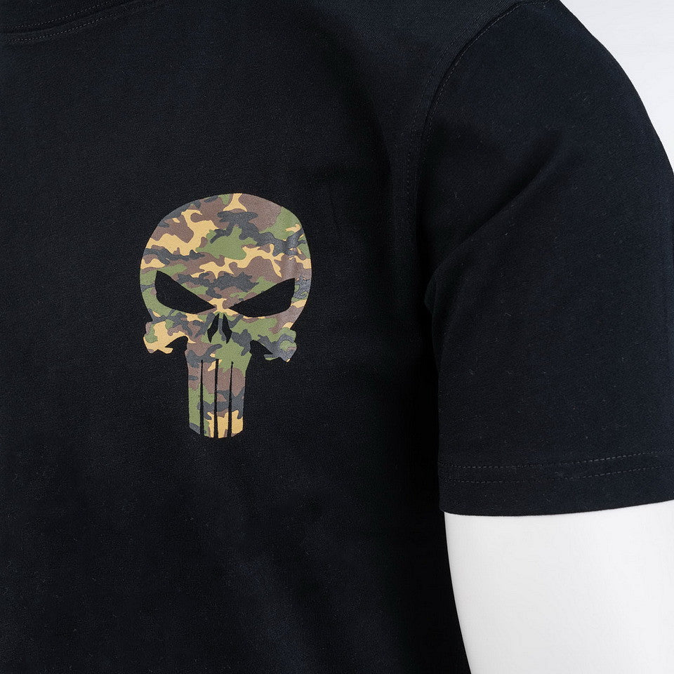 Tricou Punisher - No guts no glory Negru - Declarație de Forță