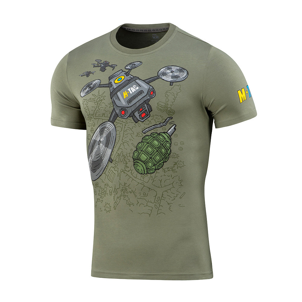 Tricou Quadcopter M-Tac - Măsliniu Deschis pentru Operatori Dronă