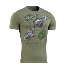 Tricou Quadcopter M-Tac - Măsliniu Deschis pentru Operatori Dronă