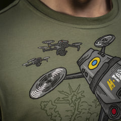 Tricou Quadcopter M-Tac - Măsliniu Deschis pentru Operatori Dronă