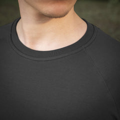 Tricou Raglan M-Tac 93/7 - Negru, Confort Zilnic Superior