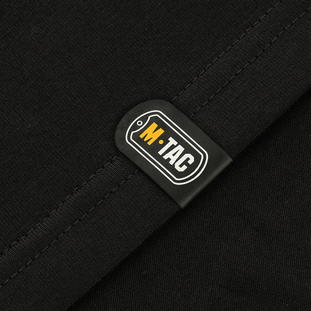 Tricou Raglan M-Tac 93/7 - Negru, Confort Zilnic Superior
