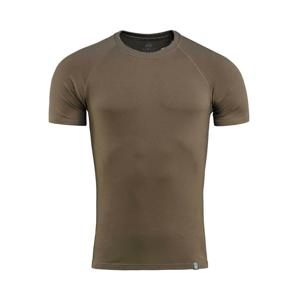Tricou Raglan M-Tac 93/7 - Olive Inchis, Respirabil si Stilat