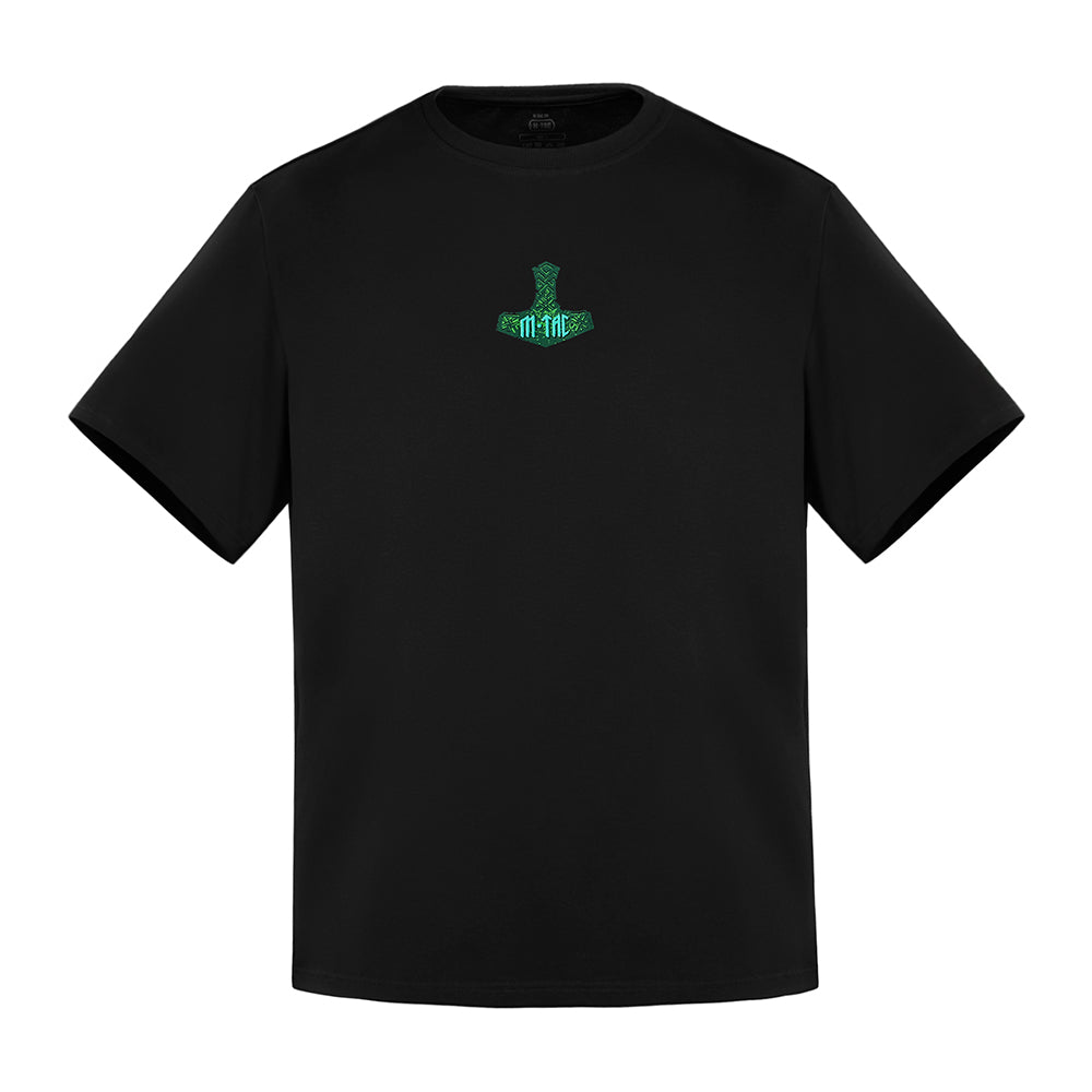 Tricou Ragnarok Night Vision M-Tac - Bumbac Negru Rezistent