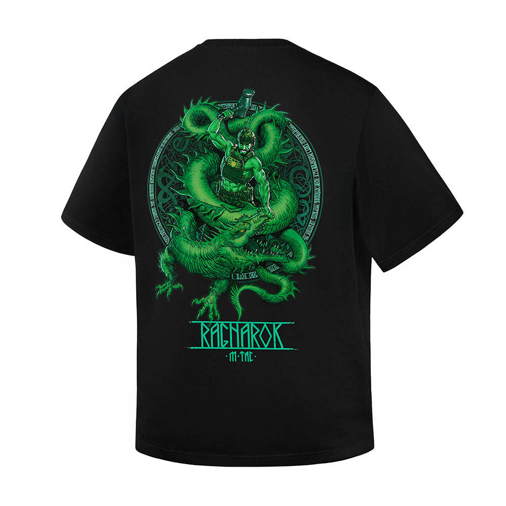 Tricou Ragnarok Night Vision M-Tac - Bumbac Negru Rezistent