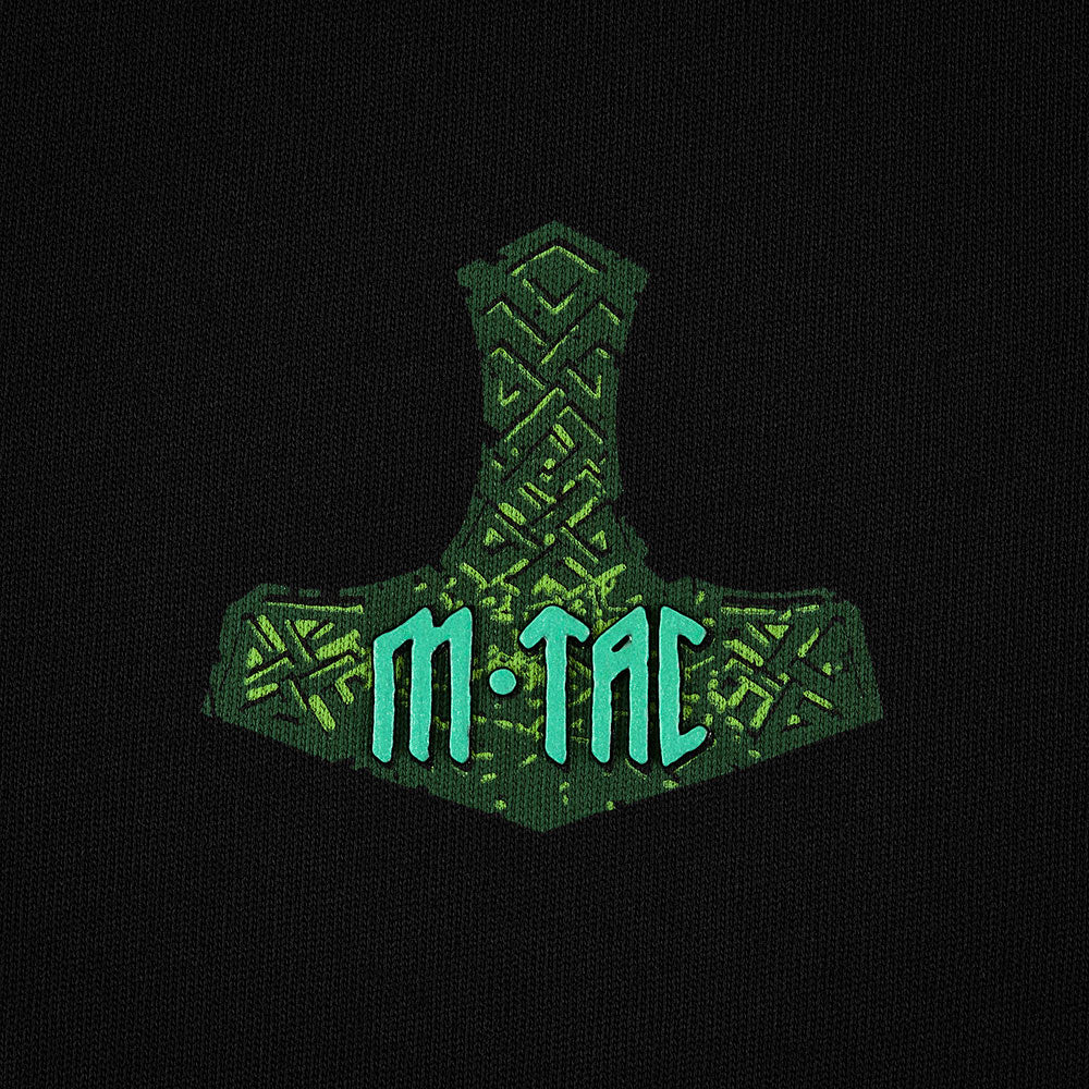 Tricou Ragnarok Night Vision M-Tac - Bumbac Negru Rezistent