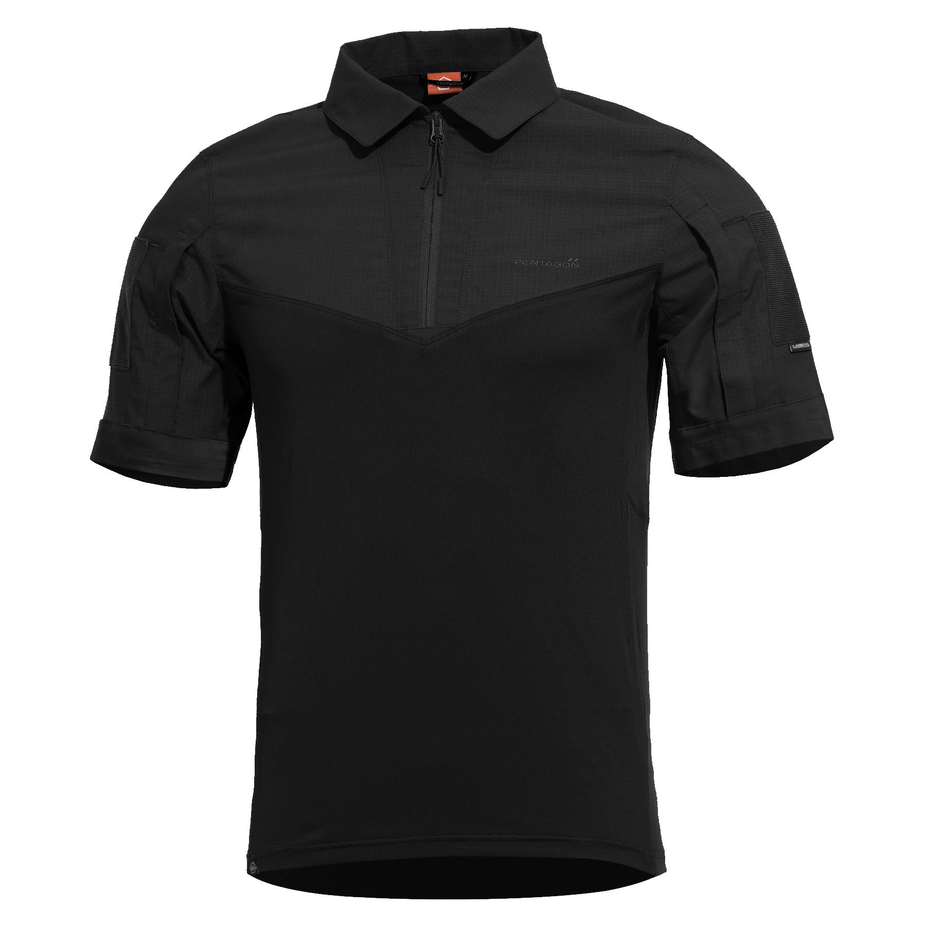 Tricou Ranger Short Arm Shirt -Sh Black Pentagon Tactical - Performanță și Rezistență în Medii Exigente