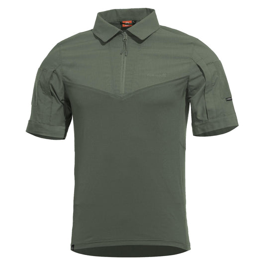 Tricou Ranger Short Arm Shirt -Sh Camo Green Pentagon Tactical - Libertate de Mișcare și Confort Superior