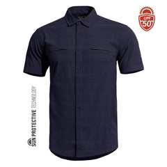 Tricou Ripple Sunproof Shirt Midnight Blue Pentagon Tactical - Performanță și Ventilație Optimă în orice Mediu