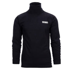 Tricou Security Mânecă Lungă Negru - Prezență Autoritară