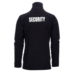 Tricou Security Mânecă Lungă Negru - Prezență Autoritară