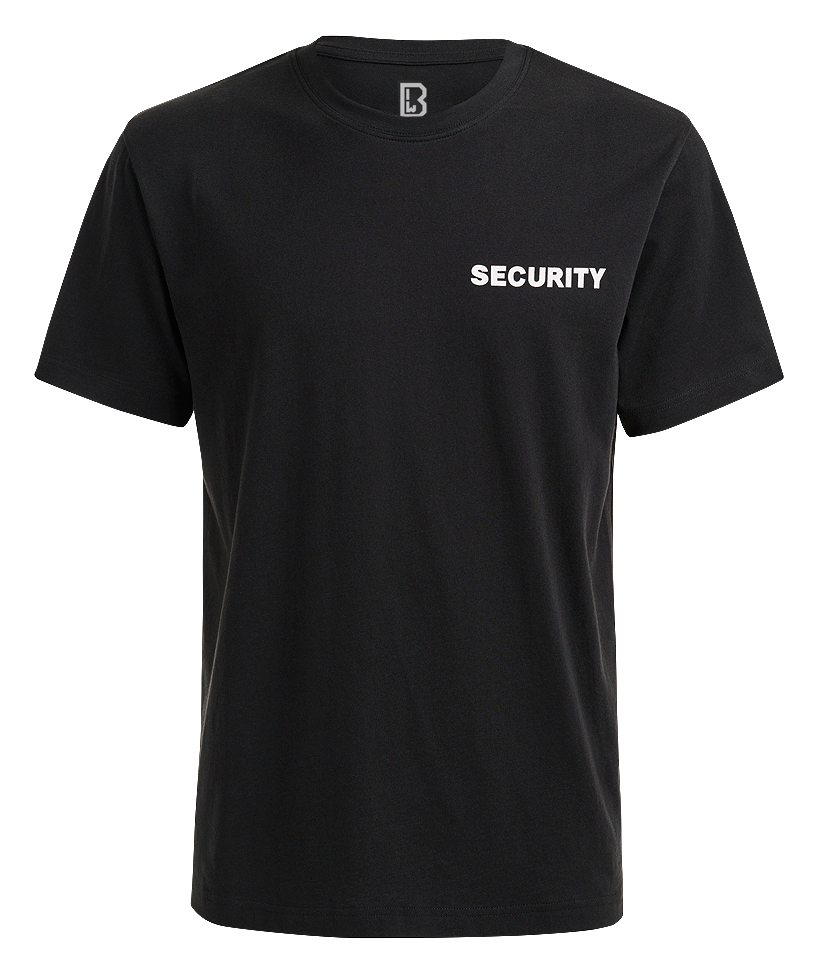 Tricou Security Negru Brandit - Performanță și Confort