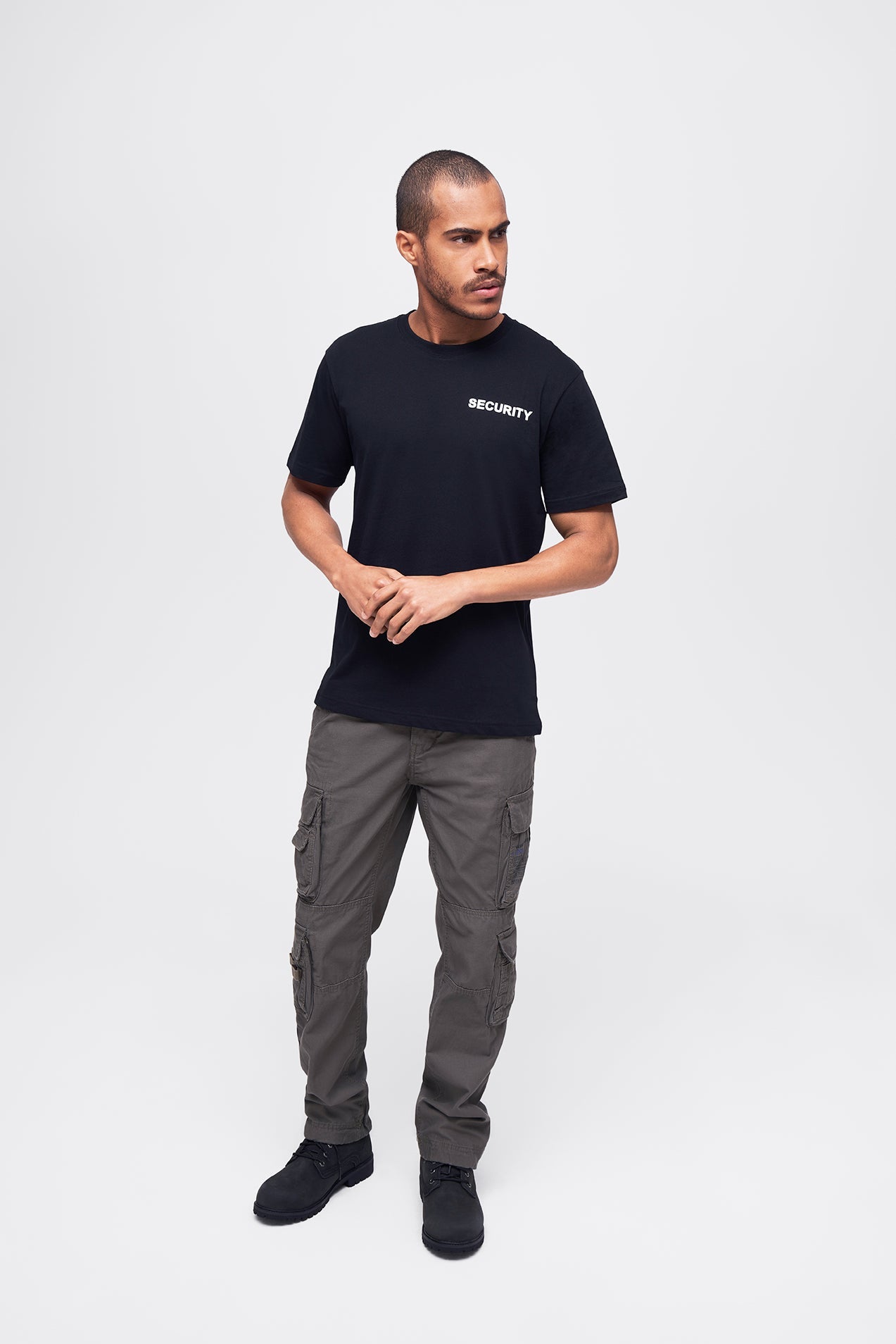 Tricou Security Negru Brandit - Performanță și Confort