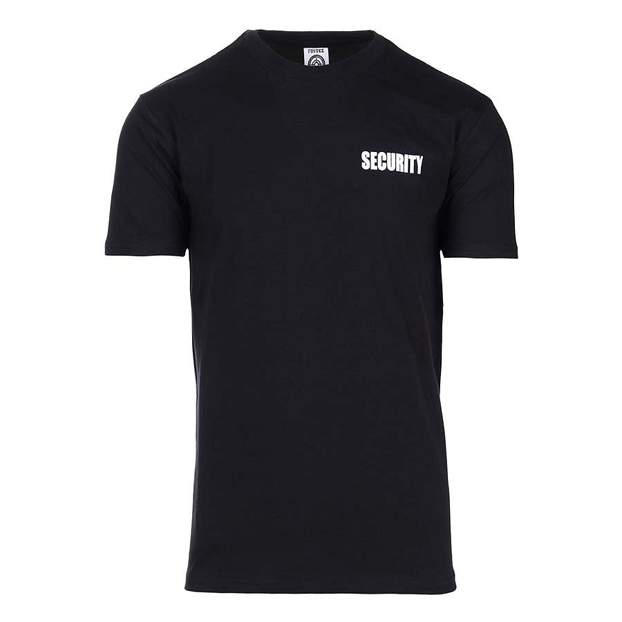 Tricou Security Negru Military-Shop - Profesionalism la Datorie