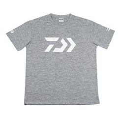 Tricou SHIRT Short S DAIWA - Gri Deschis, Confort Activ