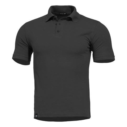 Tricou Sierra Polo Shirt Black Pentagon Tactical - Performanță și Ventilație Optimă în orice Mediu